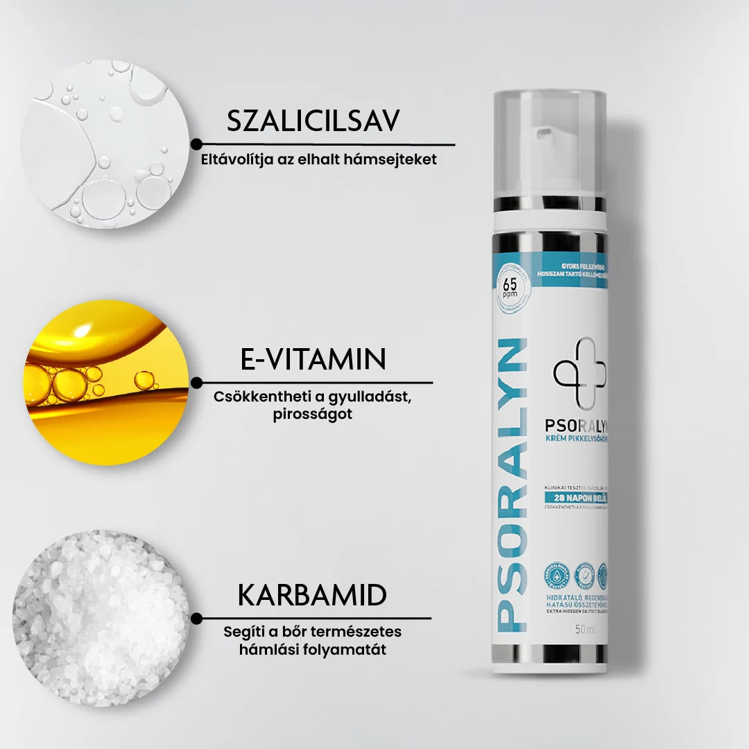 Psoralyn - pikkelysömör elleni krém (65ppm)
